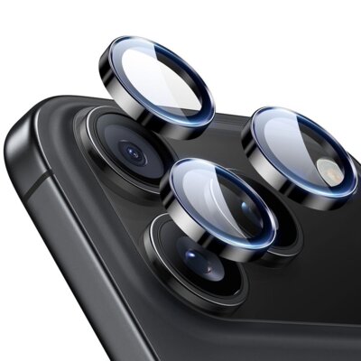 Szkło hartowane na obiektyw ESR Armorite Camera Protector do Apple iPhone 14 Pro/14 Pro Max/15 Pro/15 Pro Max/16 Pro/16 Pro Max/17 Pro/17 Pro Max Czarny