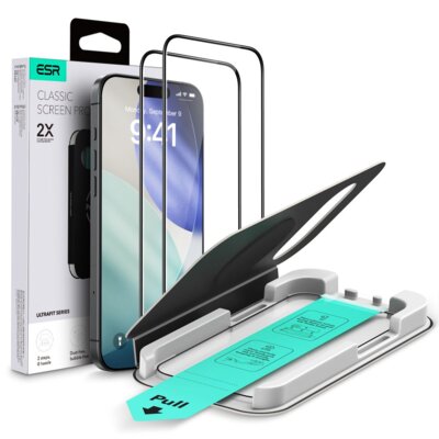 Szkło hartowane ESR UltraFit Tempered Glass do Apple iPhone Air (2 szt.)