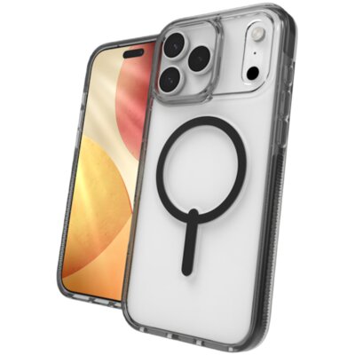 Etui ZAGG Santa Cruz Snap MagSafe do Apple iPhone 17 Pro Max Przezroczysto czarny