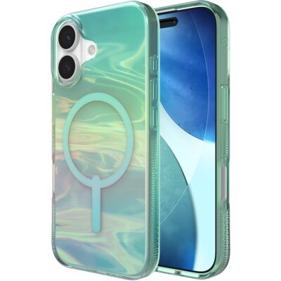 Etui ZAGG Milan Snap MagSafe Oil Slick do Apple iPhone 17 Wielokolorowy
