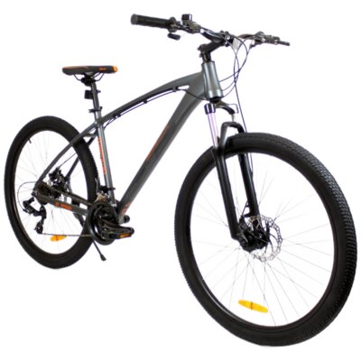 Rower górski MTB SIROX Tornado M18 27.5 cale Czarno-pomarańczowy