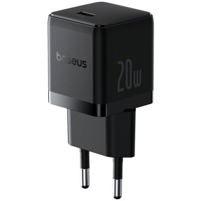 Ładowarka sieciowa BASEUS Palm 20W Czarny ładowarka sieciowa USB-C