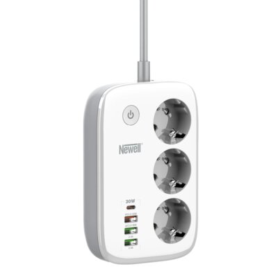 Listwa NEWELL Power Office WiFi PD 30W Wi-Fi (2m) Biały