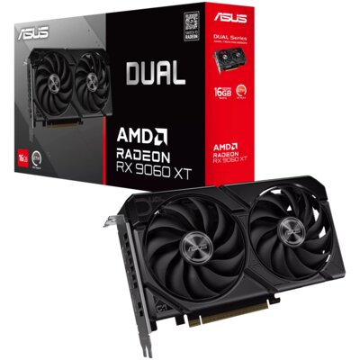 Karta graficzna ASUS Dual Radeon RX 9060 XT 16GB