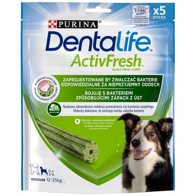 Przysmak dla psa DENTALIFE Active Fresh Medium 18 x 115 g