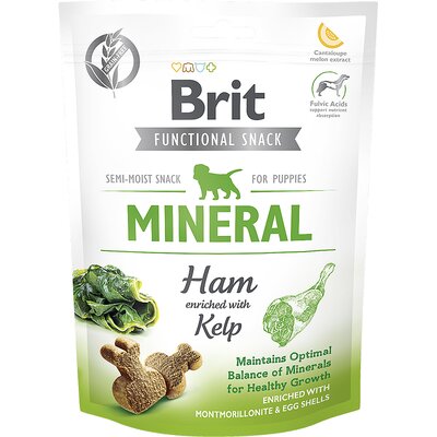 Przysmak dla psa BRIT CARE Dog Functional Snack Mineral Ham for Puppies 30 x 150 g