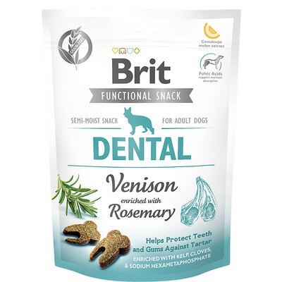 Przysmak dla psa BRIT BRIT CARE Functional Snack Dental Venison 30 x 150 g