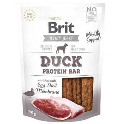 Przysmak dla psa BRIT Jerky Duck Protein Bar 36 x 80 g