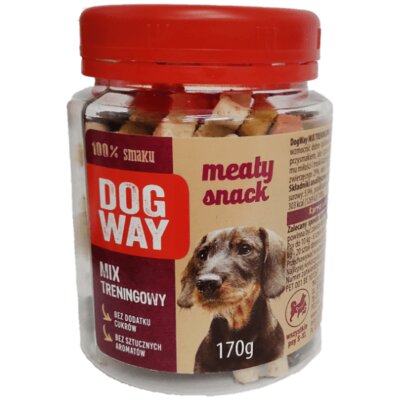 Przysmak dla psa DOGWAY Meaty Snack Mix Treningowy 45 x 170 g