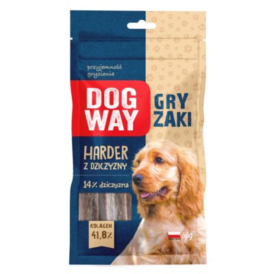 Gryzak dla psa DOGWAY Harder z dziczyzną 48 x 60 g