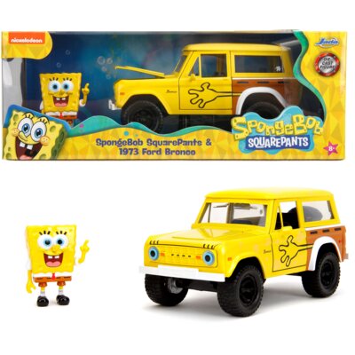 Samochód JADA TOYS Sponge Bob 1973 Ford Bronco 9335467314R00