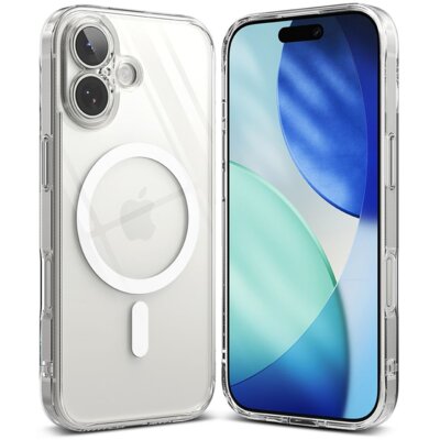 Etui RINGKE Fusion Magnetic MagSafe do Apple iPhone 17 Przezroczysty