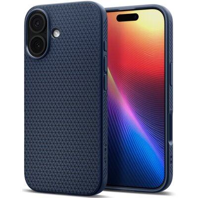 Etui SPIGEN Liquid Air do Apple iPhone 17 Granatowy