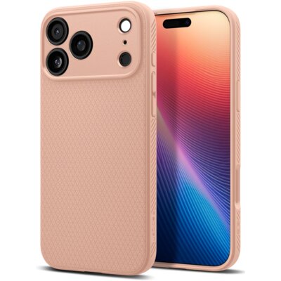 Etui SPIGEN Liquid Air do Apple iPhone 17 Pro Max Różowy