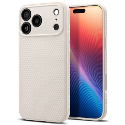 Etui SPIGEN Liquid Air do Apple iPhone 17 Pro Beżowy