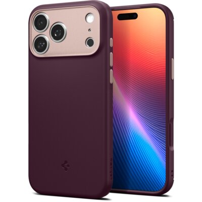 Etui SPIGEN Nano Pop Mag MagSafe do Apple iPhone 17 Pro Burgundowy