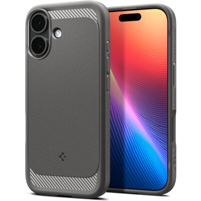 Etui SPIGEN Rugged Armor Mag MagSafe do Apple iPhone 17 Szary