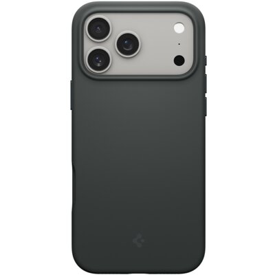 Etui SPIGEN Silicone Fit Mag MagSafe do Apple iPhone 17 Pro Max Ciemnozielony