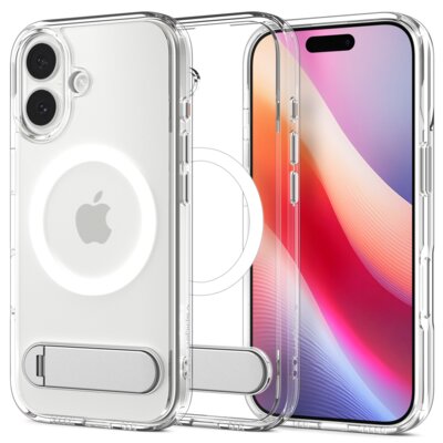 Etui SPIGEN Ultra Hybrid S Mag MagSafe do Apple iPhone 17 Przezroczysto biały