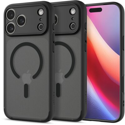 Etui SPIGEN Ultra Hybrid Mag MagSafe do Apple iPhone 17 Pro Czarny