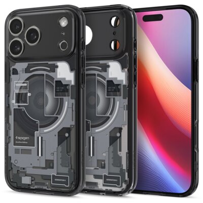 Etui SPIGEN Ultra Hybrid Mag MagSafe do Apple iPhone 17 Pro Max Zero One Czarny