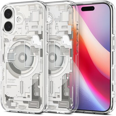 Etui SPIGEN Ultra Hybrid Mag MagSafe do Apple iPhone 17 Zero One Tytanowy