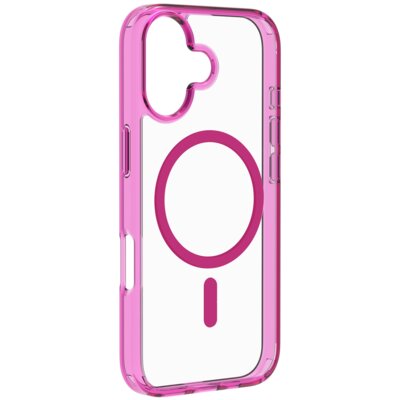 Etui CELLULARLINE Iconic MagSafe do Apple iPhone 17 Przezroczysto-różowy