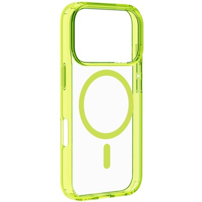 Etui CELLULARLINE Iconic MagSafe do Apple iPhone 17 Pro Max Przezroczysto-zielony