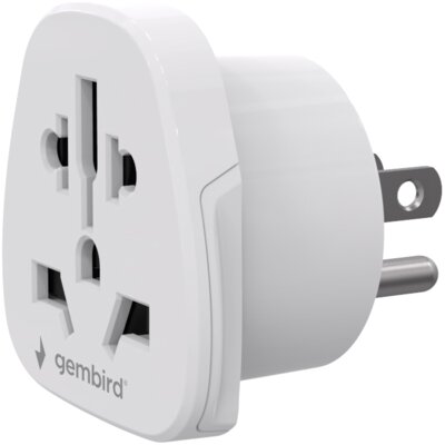 Adapter podróżny GEMBIRD A-AC-USMINTF (Globalny – Stany Zjednoczone)