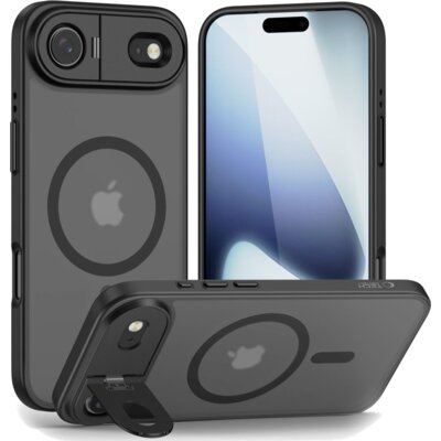 Etui TECH-PROTECT MagStand MagSafe do Apple iPhone Air Czarny Mat