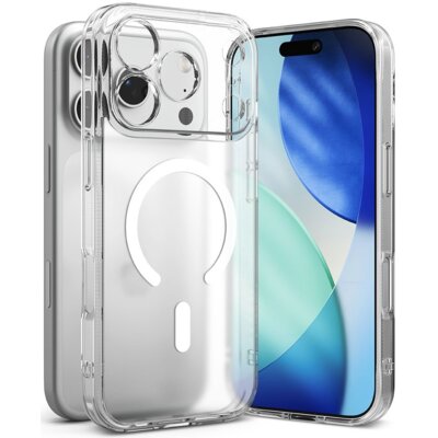 Etui RINGKE Fusion Bold Magnetic MagSafe do Apple iPhone 17 Pro Przezroczysty Mat