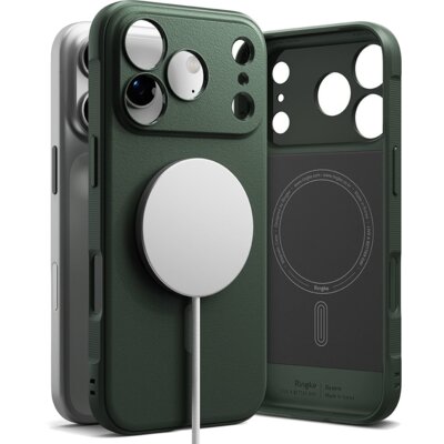 Etui RINGKE Onyx Magnetic MagSafe do Apple iPhone 17 Pro Ciemnozielony