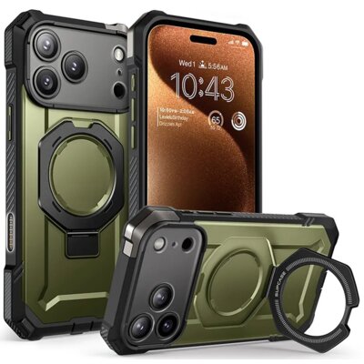 Etui SUPCASE Ub Grip Mag MagSafe do Apple iPhone 17 Pro Max Zielony