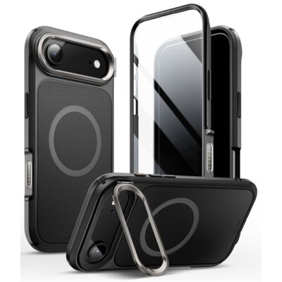 Etui SUPCASE Iblsn Ares Flip Mag MagSafe do Apple iPhone Air Czarny