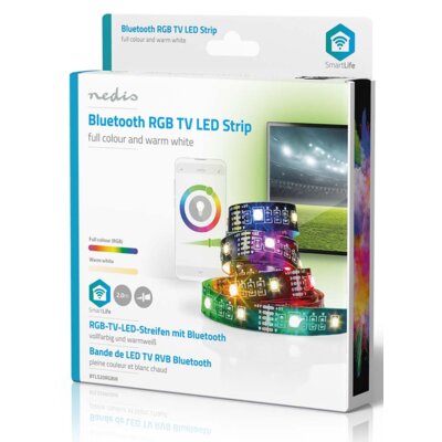 Taśma LED NEDIS SMARTLIFE BTLS20RGBW 2m Bluetooth