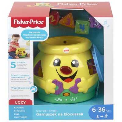 Klocki sensoryczne FISHER PRICE Garnuszek K0428