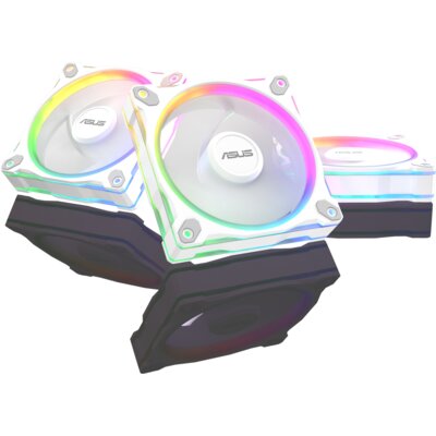 Wentylator ASUS Prime MR120 Fan ARGB Reverse Biały (3 szt.)
