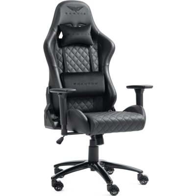 Fotel GAMVIS Phantom Large Pikowany Czarny