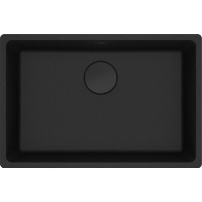 Zlewozmywak jednokomorowy FRANKE Maris MRG 110-62 125.0697.758 Czarny mat 43.3x65.3