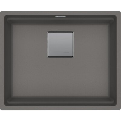 Zlewozmywak jednokomorowy FRANKE Kanon KNG 110-52 125.0528.615 Kamienny szary 46x56