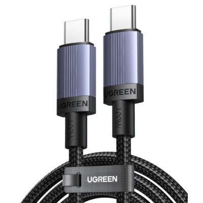 Kabel USB-C - USB-C UGREEN L528 100W 1 m Szary