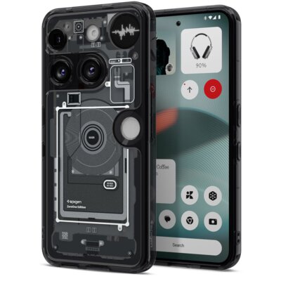 Etui SPIGEN Ultra Hybrid do Nothing Phone 3 Zero One Czarny