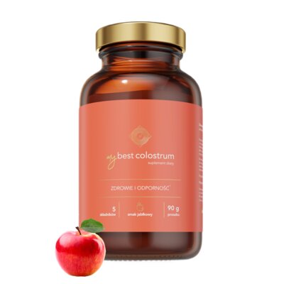Suplement diety MYBESTPHARM MyBestColostrum Jabłkowy (90 g)