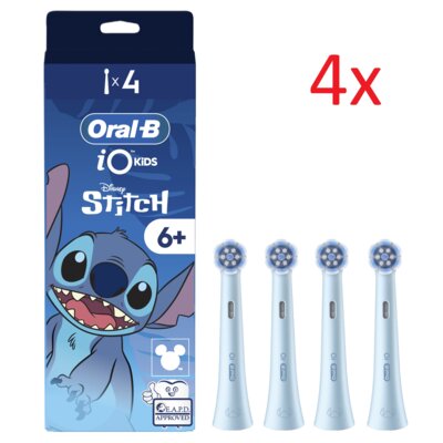 Oryginalna końcówka szczoteczki ORAL-B Kids Stitch (4 szt.) (Delikatna dla dziąseł)