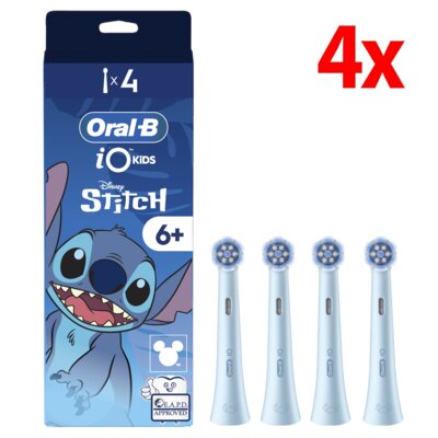 Oryginalna końcówka szczoteczki ORAL-B Kids Stitch (4 szt.) (Delikatna dla dziąseł)