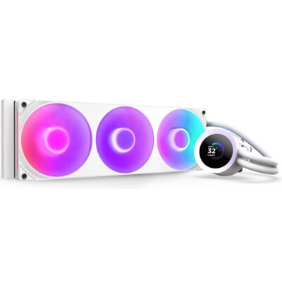Chłodzenie wodne NZXT Kraken Plus 360 RGB Biały
