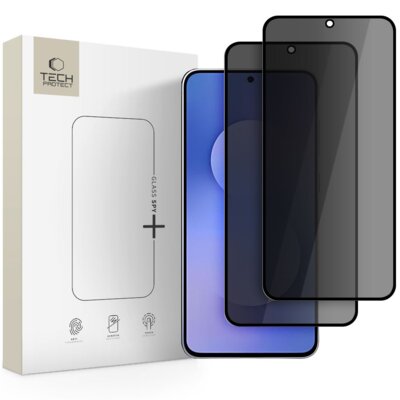 Szkło prywatyzujące TECH-PROTECT Glass Spy+ do Samsung Galaxy S25 FE (2 szt.)