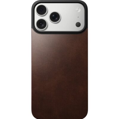 Etui NOMAD Rugged Leather MagSafe do Apple iPhone 17 Pro Max Brązowy