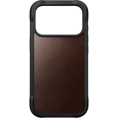 Etui NOMAD Rugged Leather MagSafe do Apple iPhone 17 Pro Brązowy