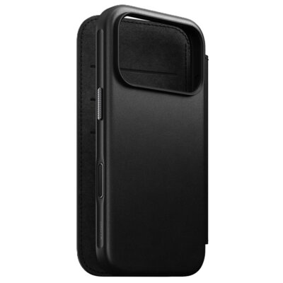 Etui NOMAD Modern Leather Folio do Apple iPhone 17 Pro Czarny